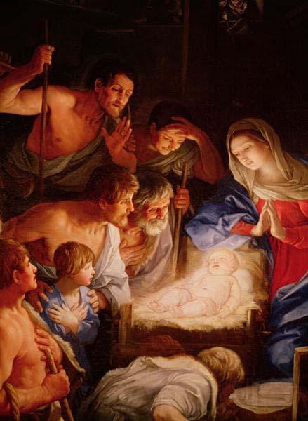 Guido Reni Adoration of the shepherds Norge oil painting art